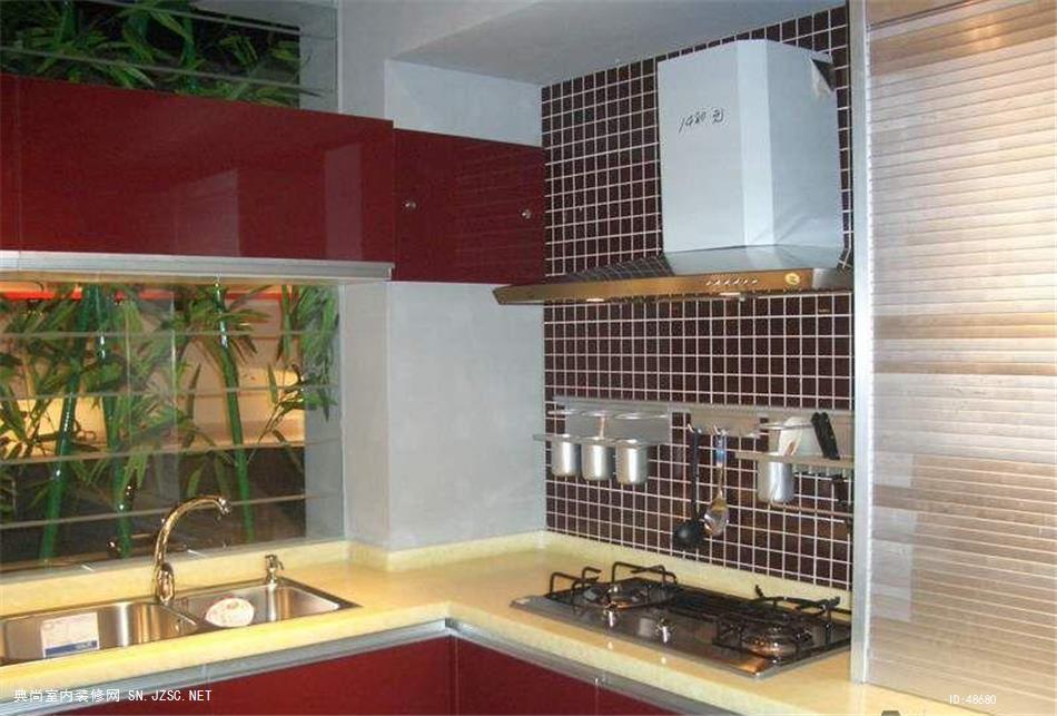家装厨房设计效果图048