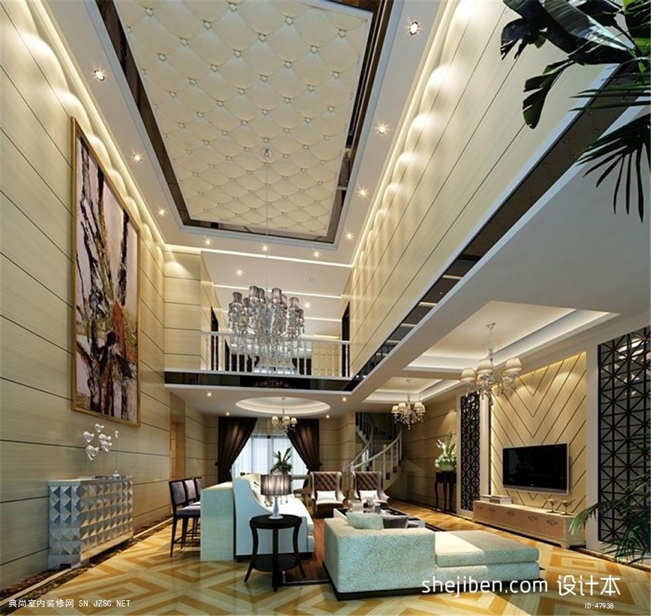 吊顶装修设计参考效果图157