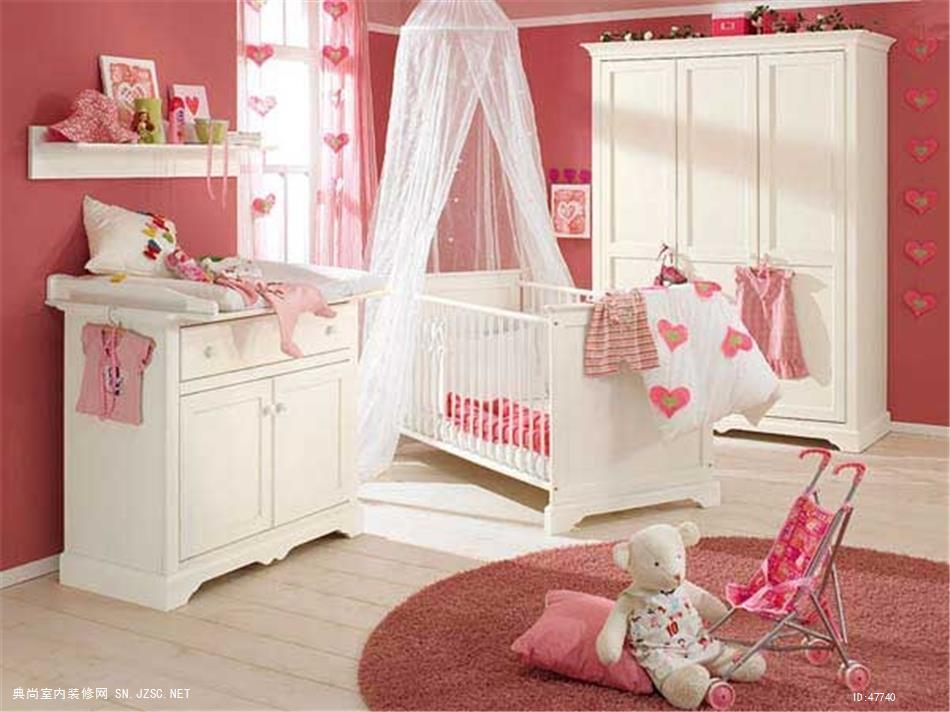 婴儿房宝宝房装修设计035