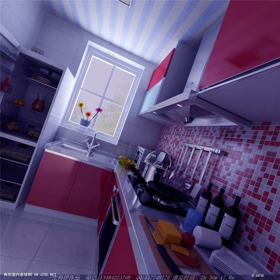 家装厨房设计效果图112