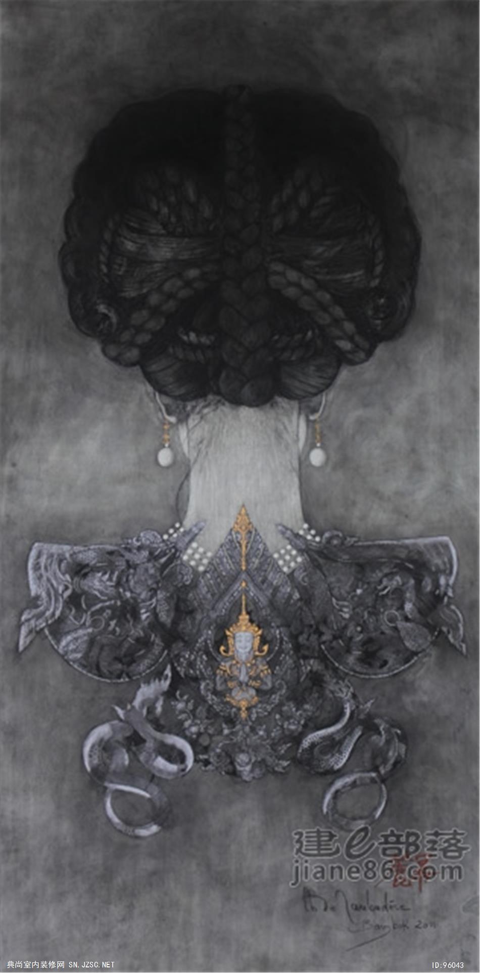中式风格油画 (78)