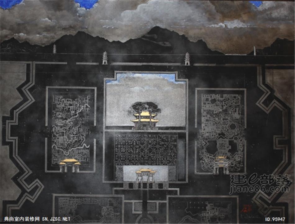 中式风格油画 (54)