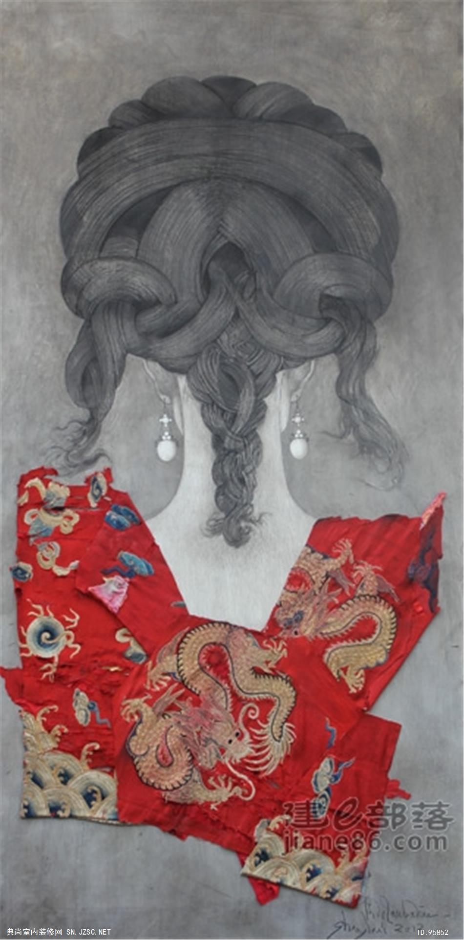 中式风格油画 (16)