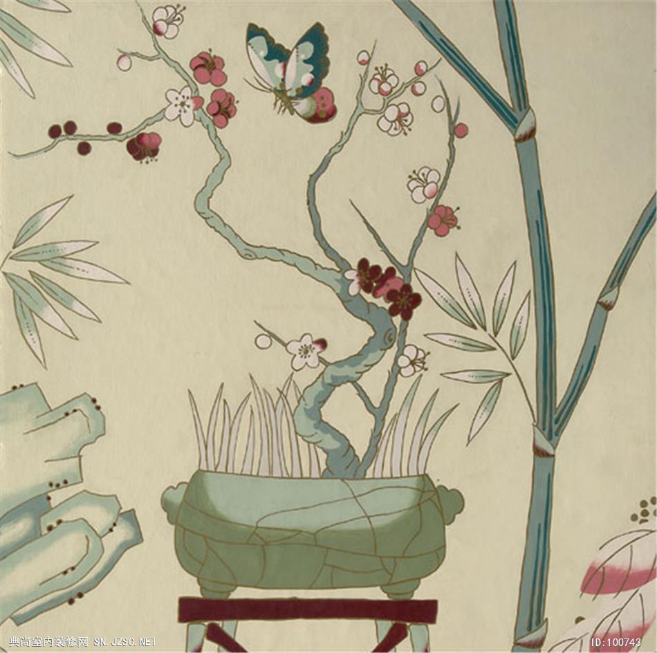 中式墙纸century半绣系列 (78)