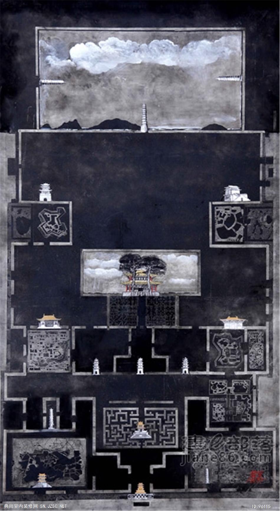 中式风格油画 (94)