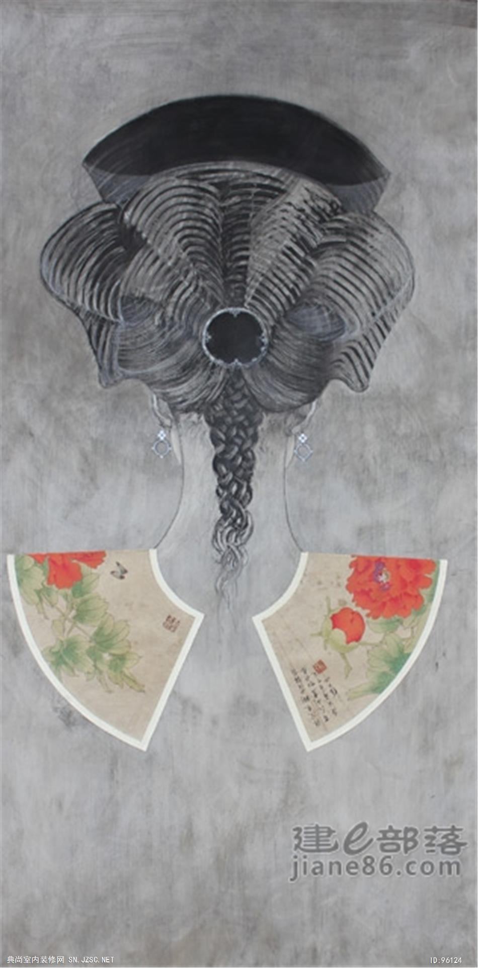 中式风格油画 (96)