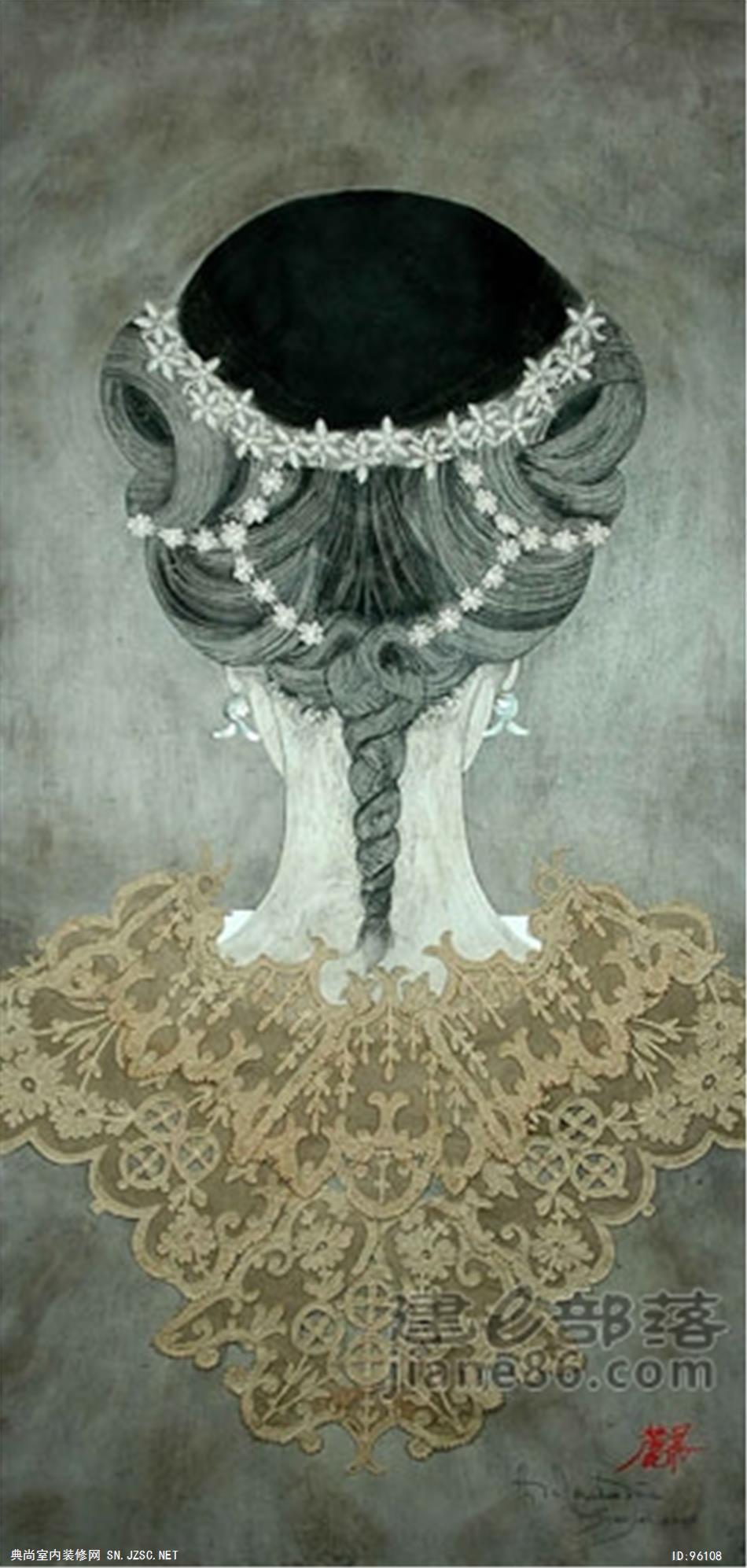 中式风格油画 (92)