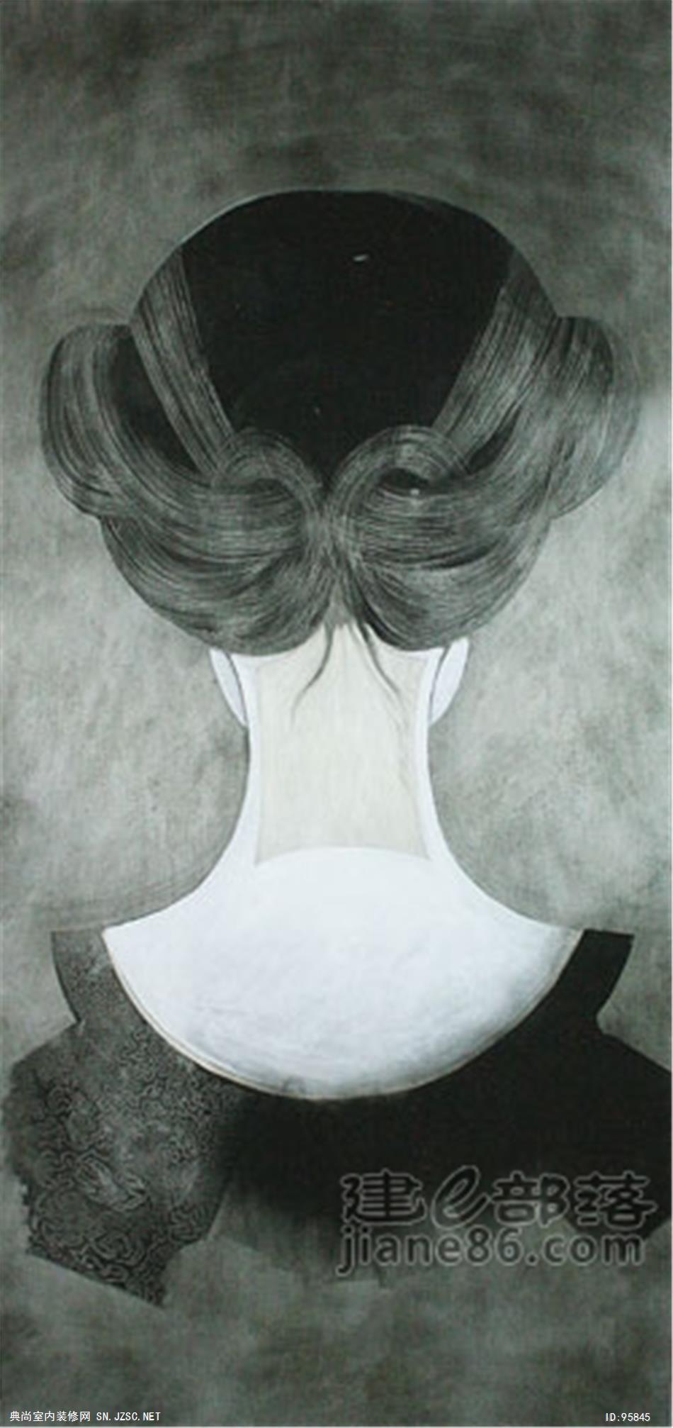 中式风格油画 (11)