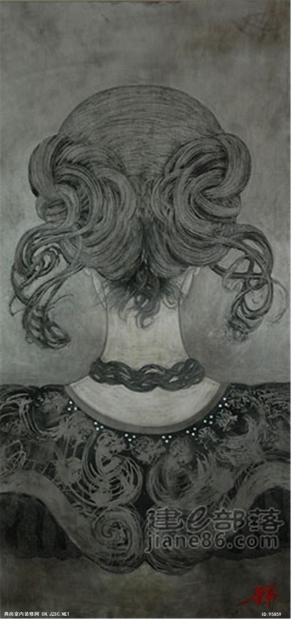 中式风格油画 (21)