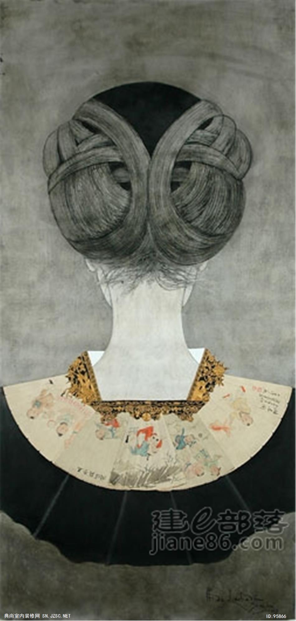 中式风格油画 (26)