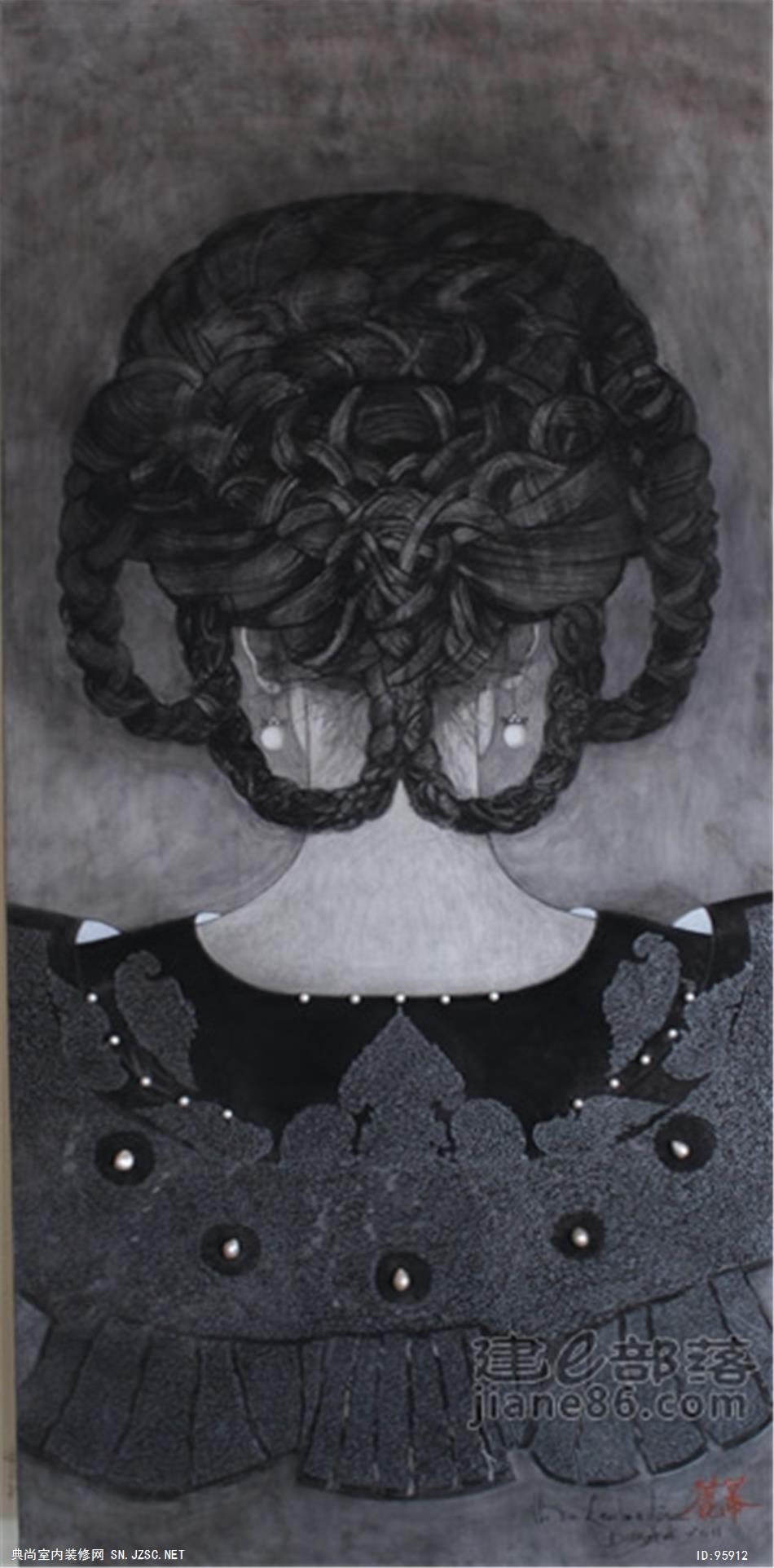 中式风格油画 (45)