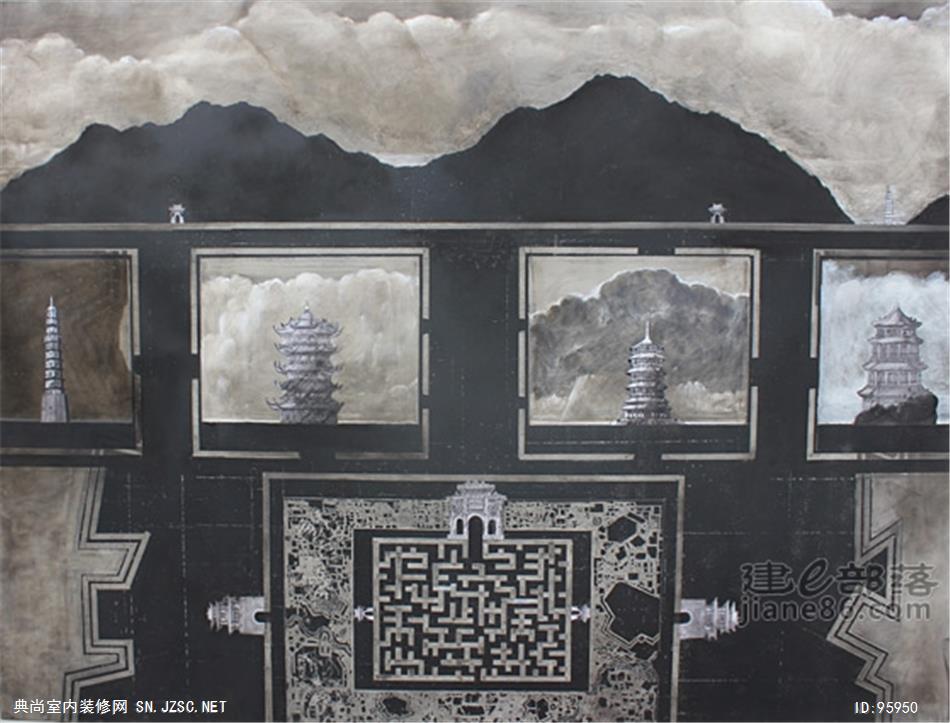 中式风格油画 (55)