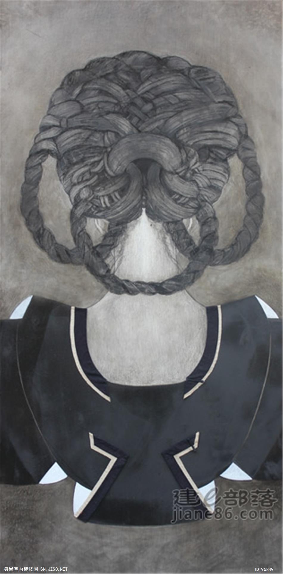 中式风格油画 (14)