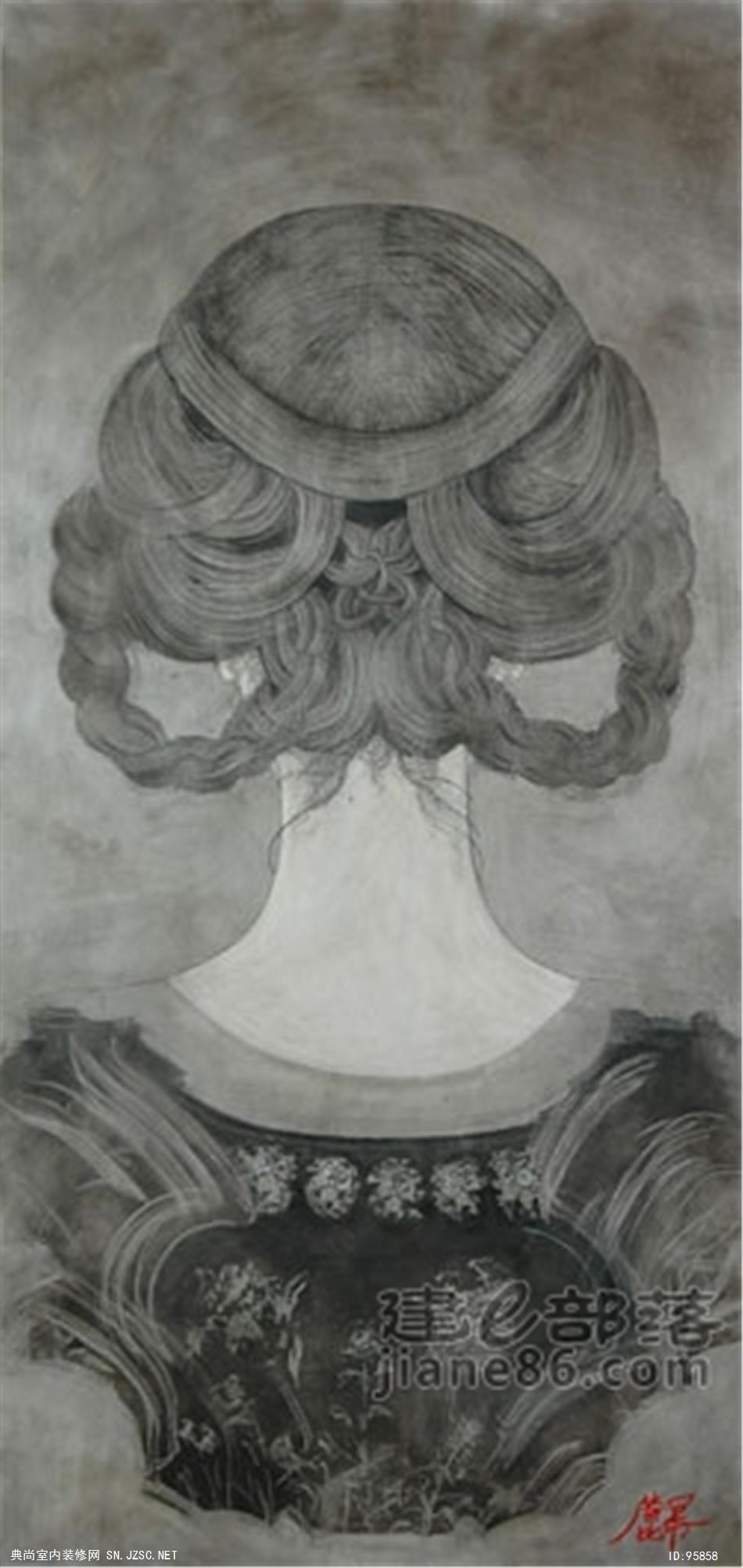 中式风格油画 (20)