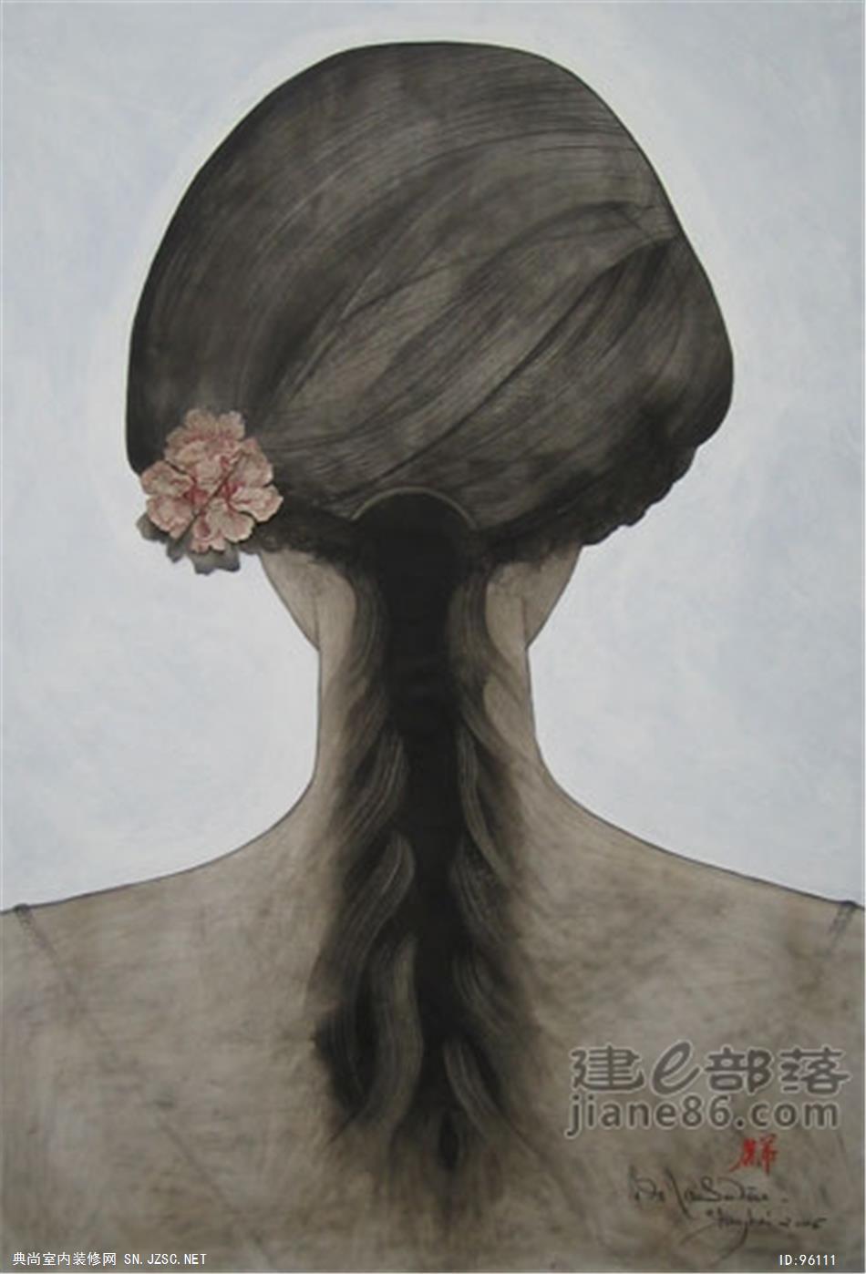 中式风格油画 (93)