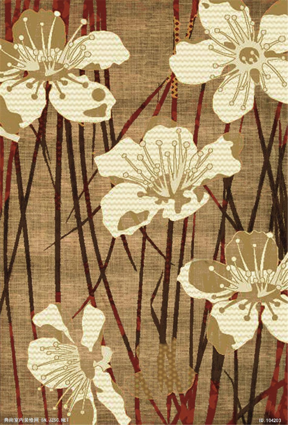 中式风格地毯 (1)