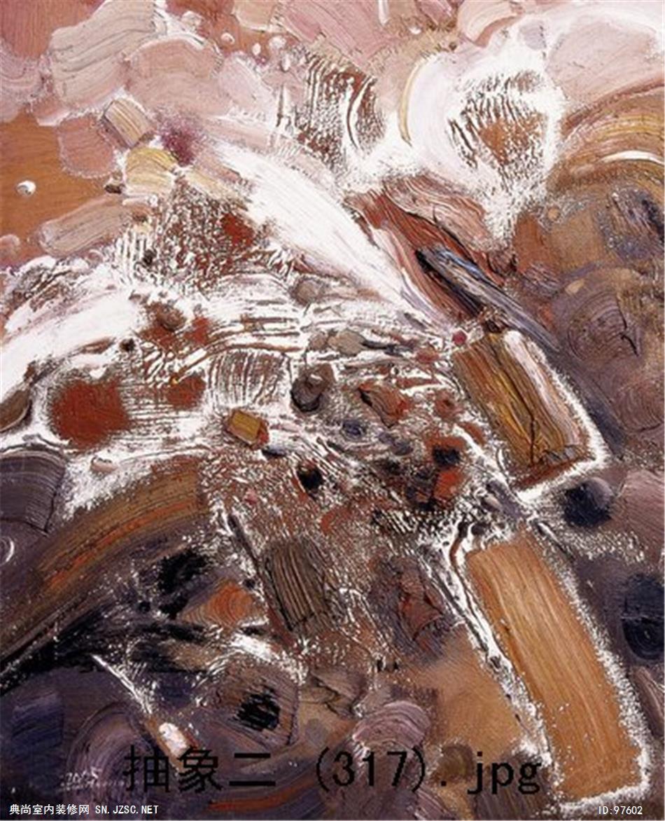 现代抽象油画 (902)