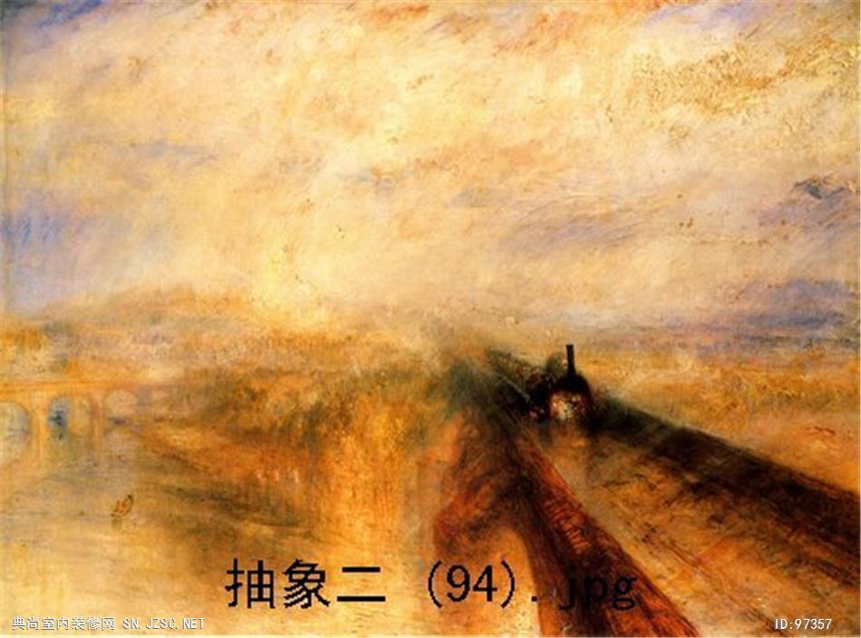 现代抽象油画 (657)