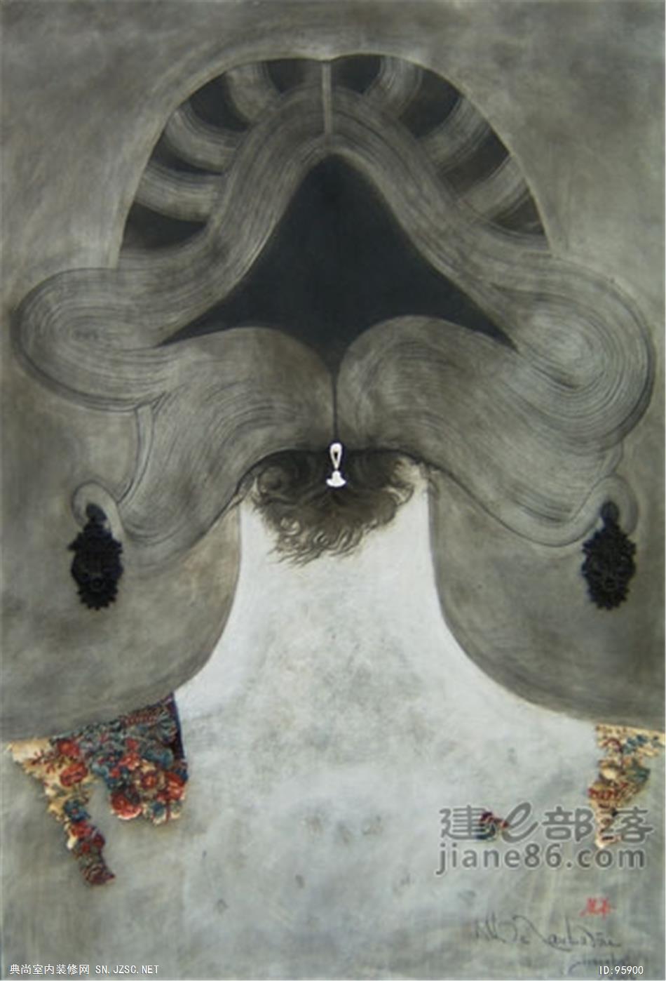 中式风格油画 (39)