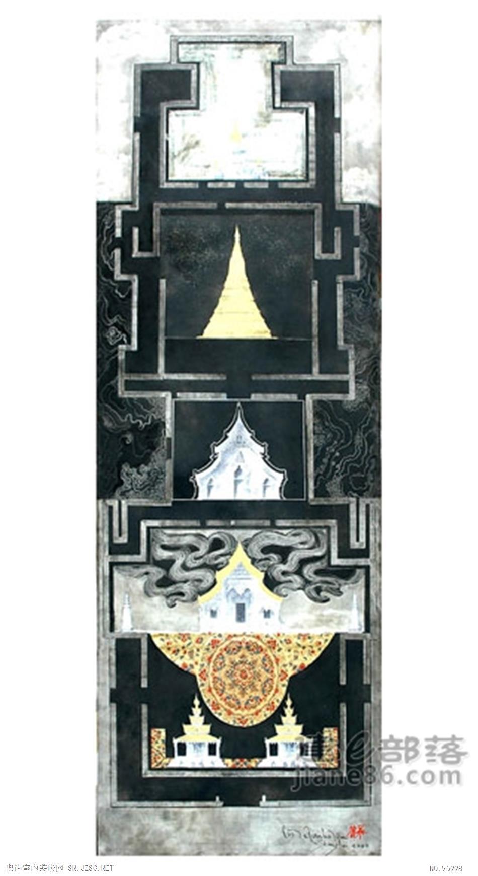 中式风格油画 (66)