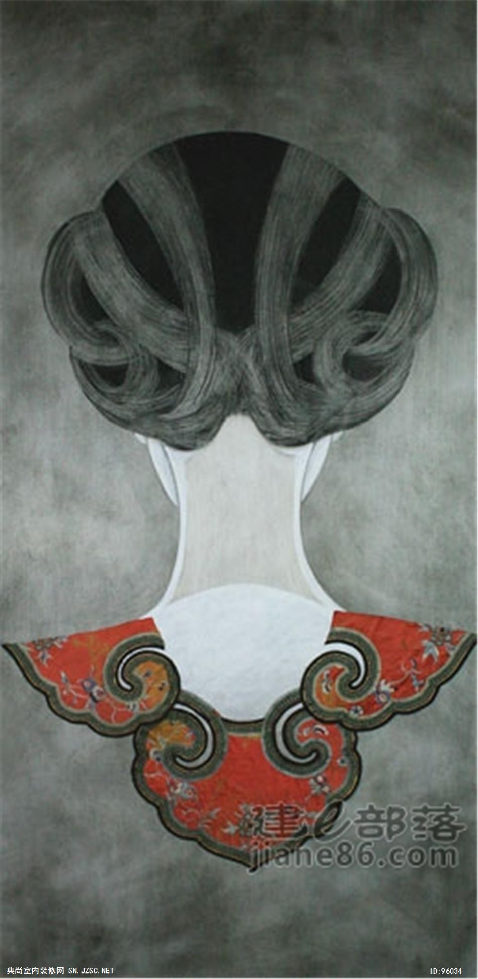 中式风格油画 (75)