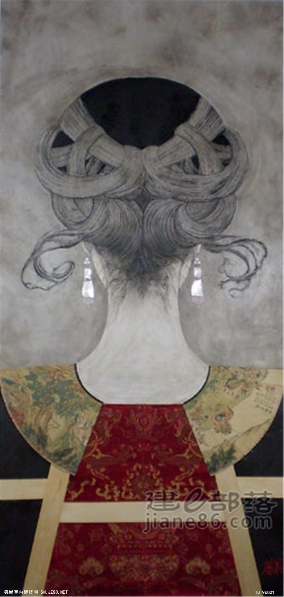 中式风格油画 (72)