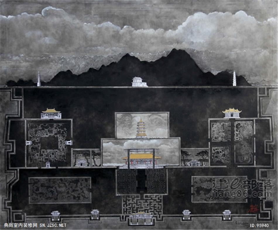 中式风格油画 (53)