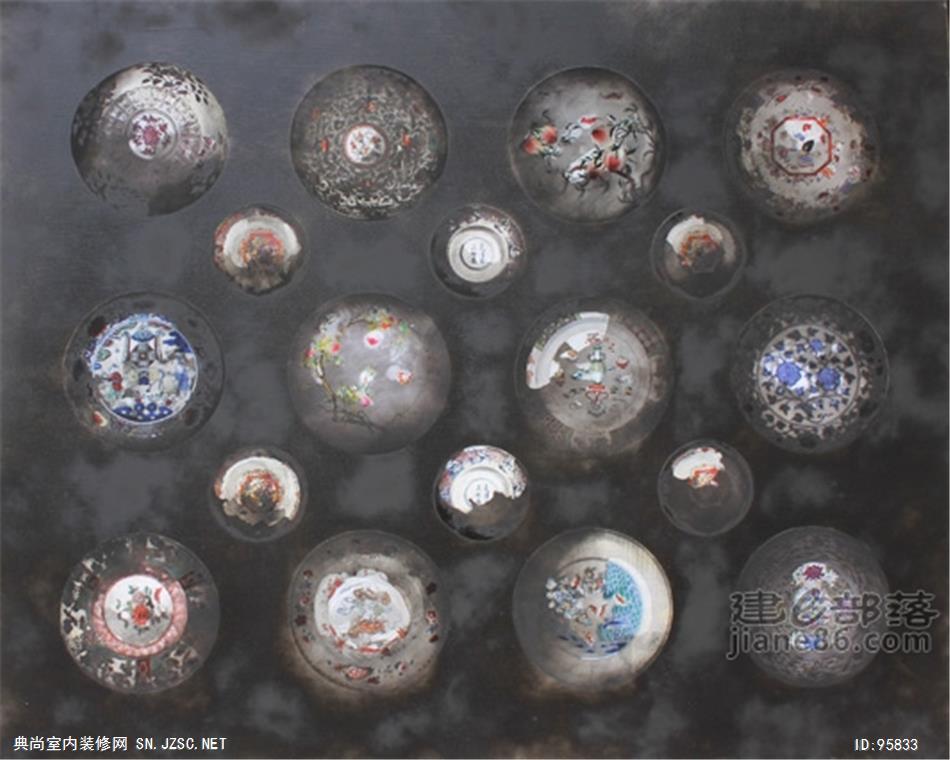 中式风格油画 (2)