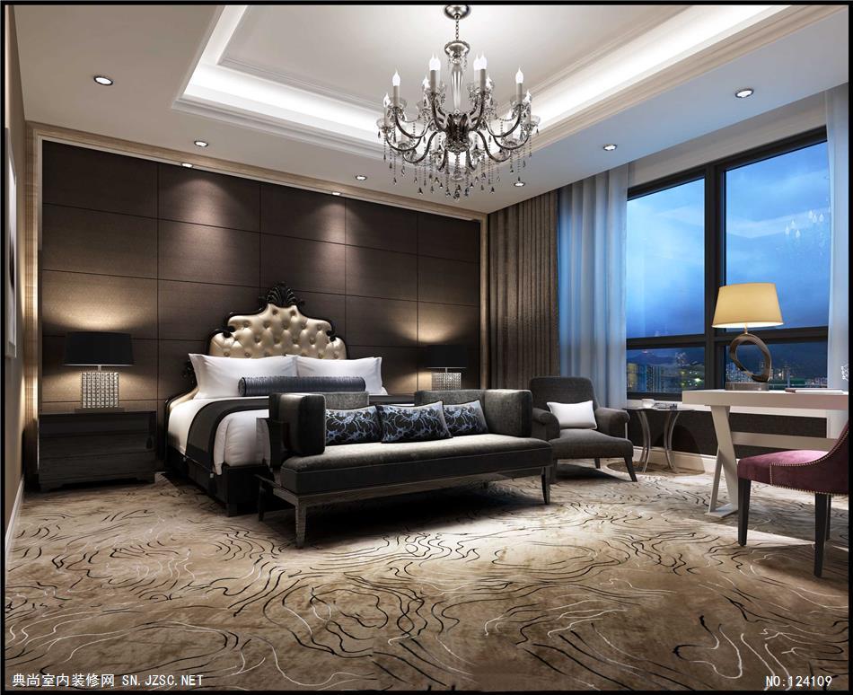 64 上海思宝设计表现欧式 室内装修效果图
