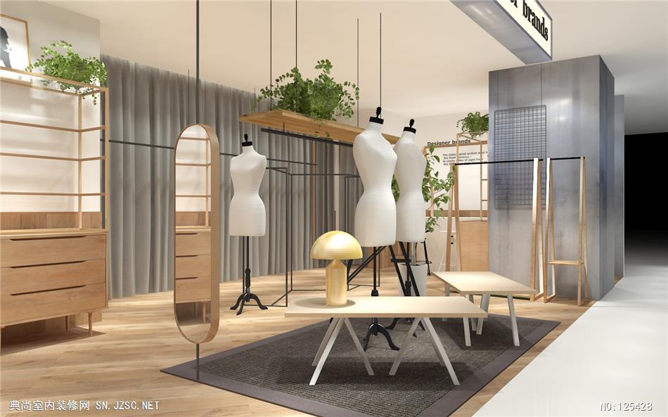 2-4 DESIGNER BRANDS 品牌商场商店 室内装修效果图