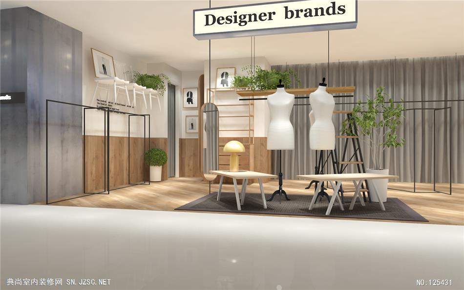 2-5 DESIGNER BRANDS 品牌商场商店 室内装修效果图