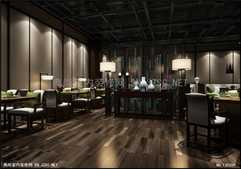 201-上海维凡空间设计 餐饮装修餐厅设计效果图