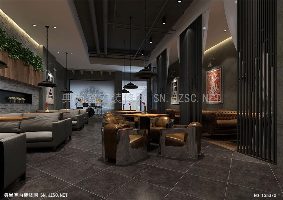 207-2 图影工作室设计表现 餐饮装修餐厅设计效果图