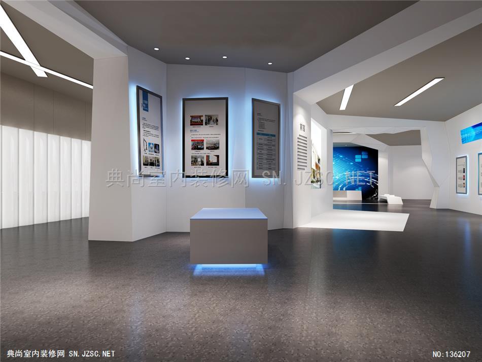 13-7展厅展览展示 装修室内设计效果图