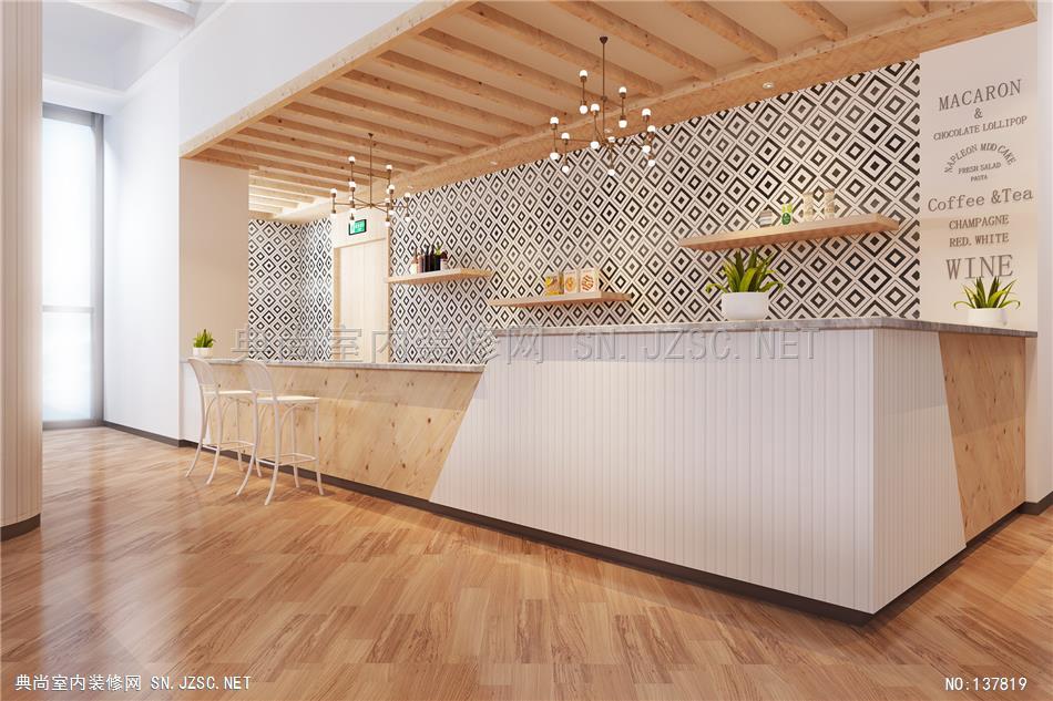21—一组工装餐厅献给大家~ 空间 室内设计 山行设计工作室 (5)餐饮餐厅装修效果图设计
