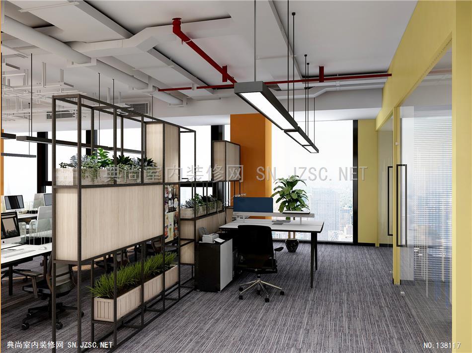 51——“Red cube”辦公室設計 空间 室内设计 无城之主 (30)办公室装修效果图 办公室设