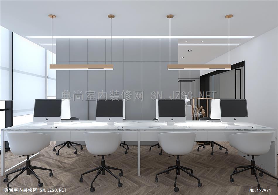 23—白墙的韵味  办公空间 (7)办公室装修效果图 办公室设计效果图