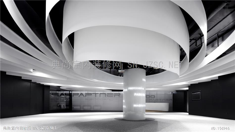 峻佳设计 - 武汉创意办公室展厅公众号图片6
