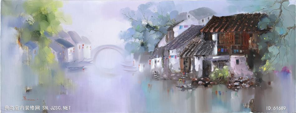 酒店配画风景  山水35