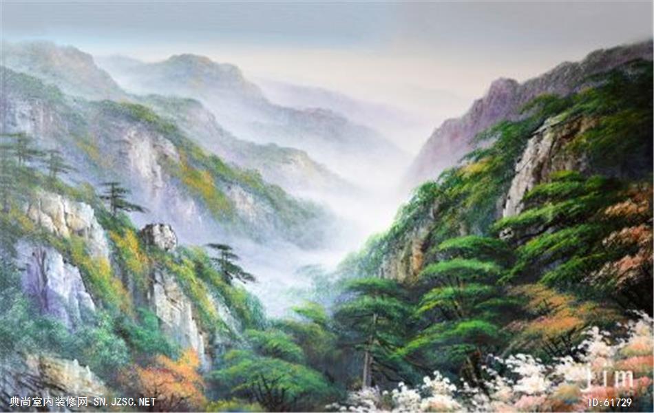 酒店配画风景  山水70