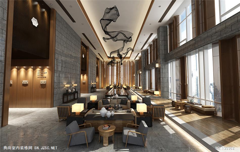 5-6 三味视觉表现作品酒店 装修效果图